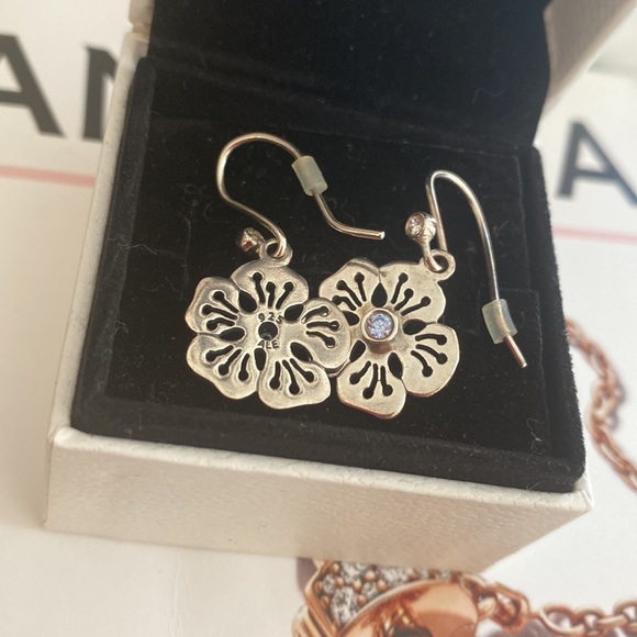 Pandora retired earrings - Picture 4 of 6
